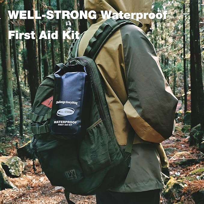 Boat First Aid Kit Waterproof, WELL-STRONG Marine Emergency Kit - Image 7