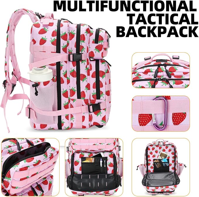 Lovelinks21 25L Tactical Military Backpack Small Travel Rucksack - Image 5
