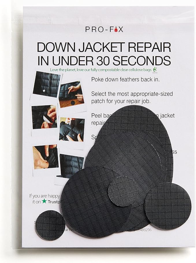 Self-Adhesive Waterproof Repair Patch Kit by DownJacketRepair
