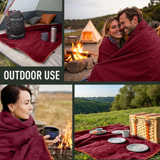 Large Military Wool Blanket - Image 2