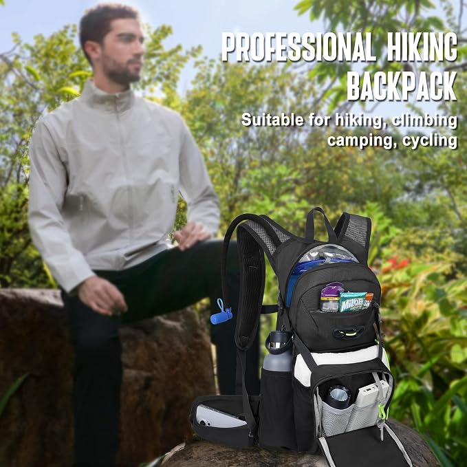 N NEVO RHINO Hydration Backpack, 18L Multipurpose Hiking Backpack - Image 4