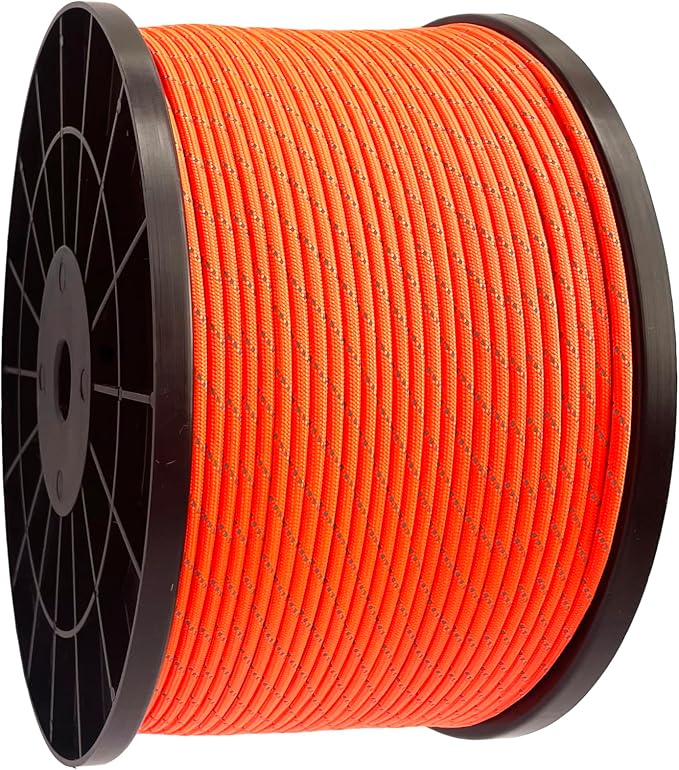 Reflective Paracord 550 lb, 7 Strand Paracord Rope 1000ft 4mm, Nylon Parachute - Image 2