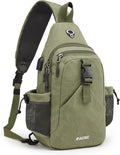G4Free Canvas Sling Bag Crossbody Backpack by G4Free