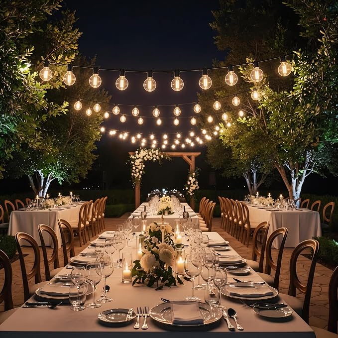 RTTY Outdoor LED String Lights 100 FT Patio Light - Image 9