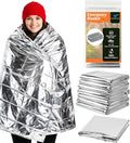 Winterlace Emergency Blankets 25-Pack Thermal Mylar Survival Rescue Camping by Winterlace