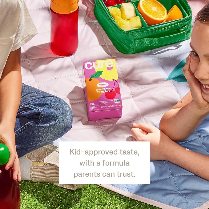 Cure Hydration - Kids Electrolyte Drink Mix | Plant-Based Pediatrician - Image 6