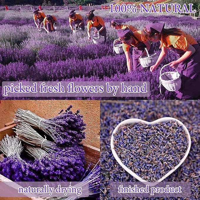 20 Bags Dried Flowers, 100% Natural Dried Flowers Herbs Kit - Image 3