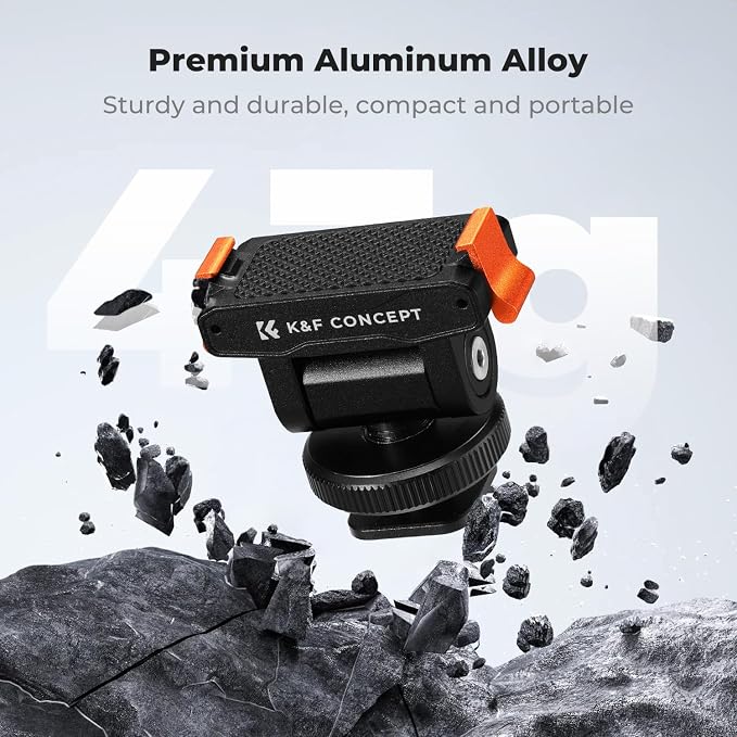 K&F CONCEPT Cold Shoe Mount Compatible - Image 5