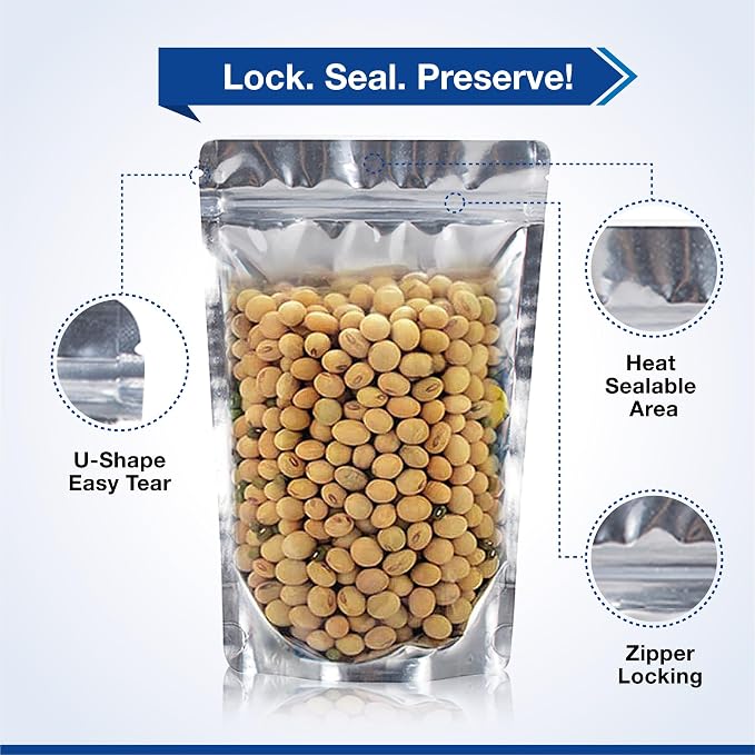 BELLE KR® 6x9 Mylar Bags Stand Up - Image 4