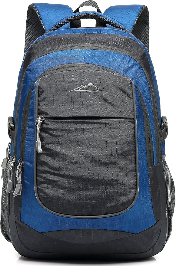 ProEtrade Backpack Bookbag for College Sturdy Travel Business Hiking Fit Laptop by PROETRADE