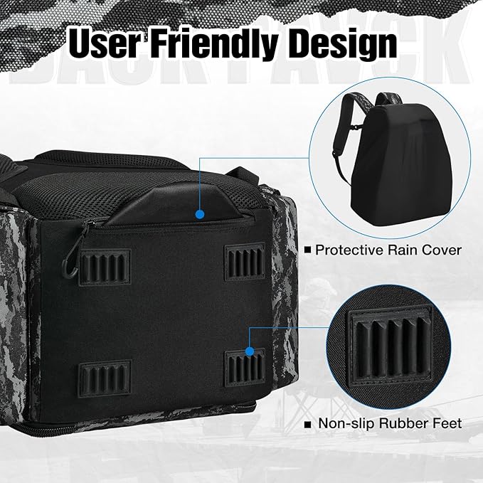 Piscifun Fishing Tackle Backpack - Image 6