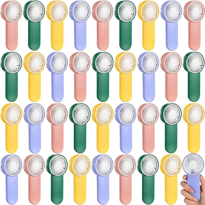 Sumind 36 Pcs Small Personal Portable Fan Mini Handheld Bulk 1 Speed Electric by Sumind