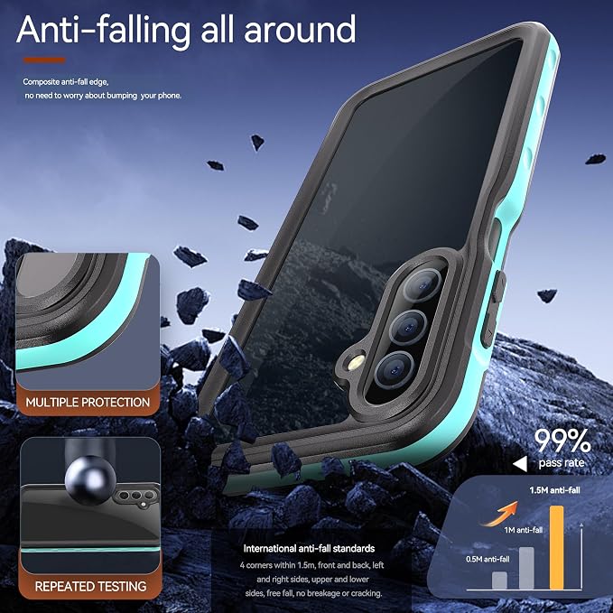 DINGXIN for Samsung Galaxy A16 5G Phone Case Waterproof IP68 Certified - Image 6