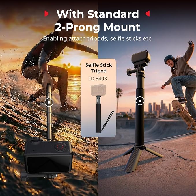 SmallRig Action 6 / Nano Magnetic Quick-Release Adapter Mount - Image 4