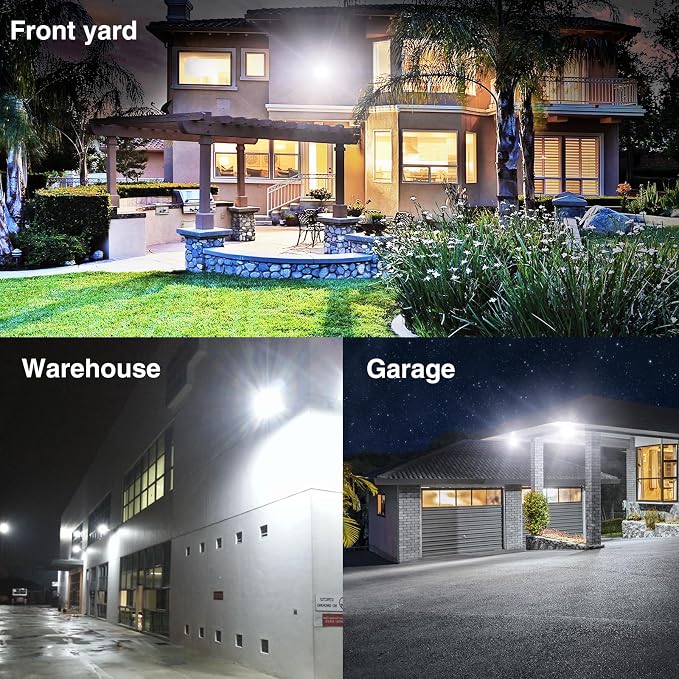 Onforu 40W Flood Lights Outdoor, 4000lm Bright LED Work Light - Image 8