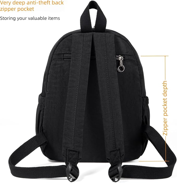 AOTIAN Mini Lightweight 11.8 Inch Backpack Durable Travel Hiking Women and - Image 6