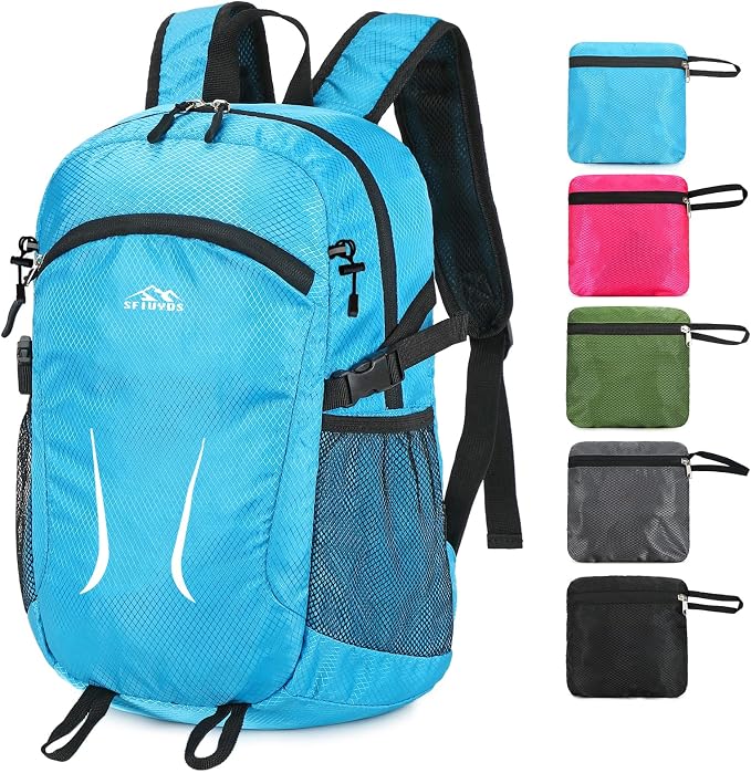 Small Hiking Backpack 35L Travel Lightweight Hiking Packable Daypack by SFIUYDS