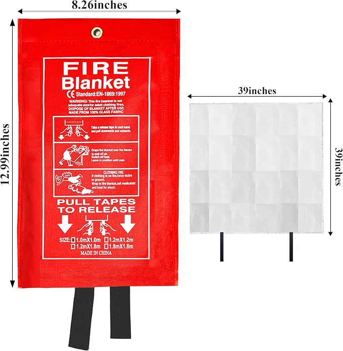 Crystal Lemon Fire Blanket 4-Pack - Image 2