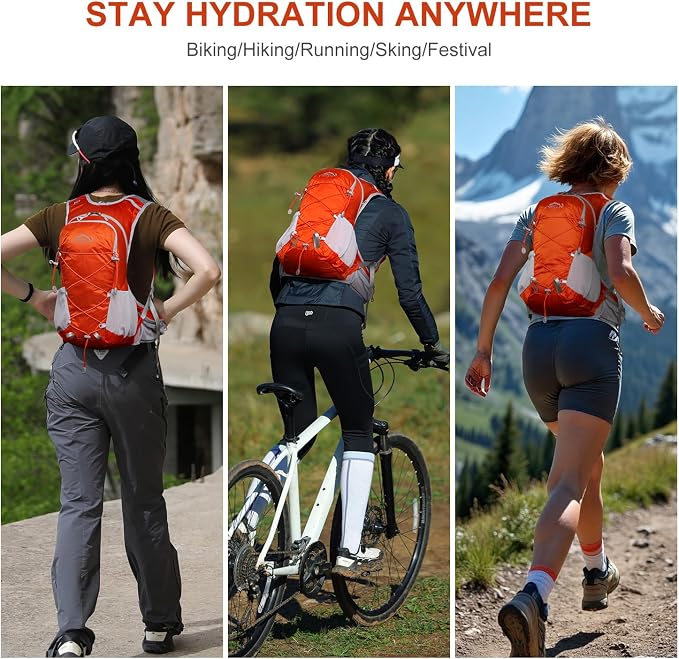 IX INOXTO Hydration Backpack, 18L Lightweight Hiking Backpack - Image 6