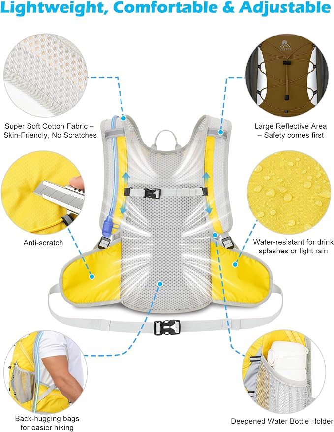 Hydration Backpack with 2L Water Bladder - Image 4