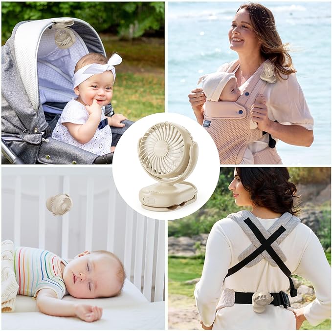 Momcozy Portable Stroller Fan - Image 4