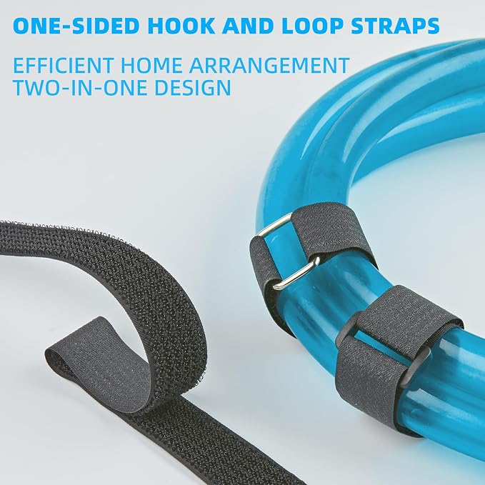 1" x 30ft Nylon Hook and Loop Cable Straps Roll - Image 3