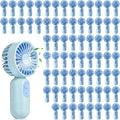 Rossesay 72 Pcs Mini Portable Fan Bulk Cute Handheld Lightweight Small Little by Rossesay