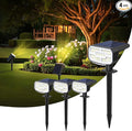 Solar Lights Outdoor Waterproof IP65, Auto On/Off, 2700K 2 Lighting Modes by JEJOT