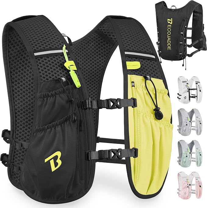 BECOJADDE Running Vest Hydration Backpack by BECOJADDE