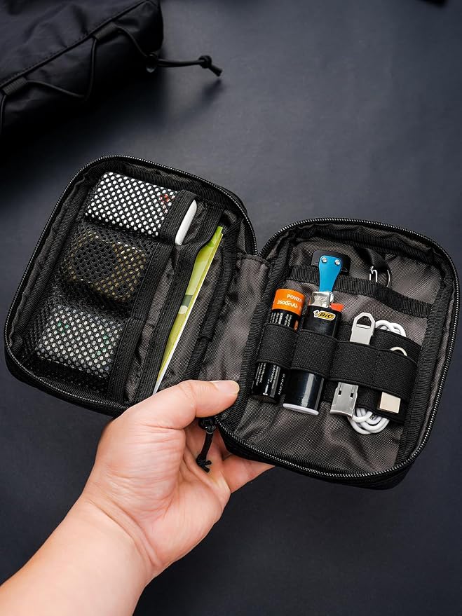 TACTICAL GEEK Block E2.0 EDC Compact Waist Pocket Pouch, Nylon Daily Utility - Image 5