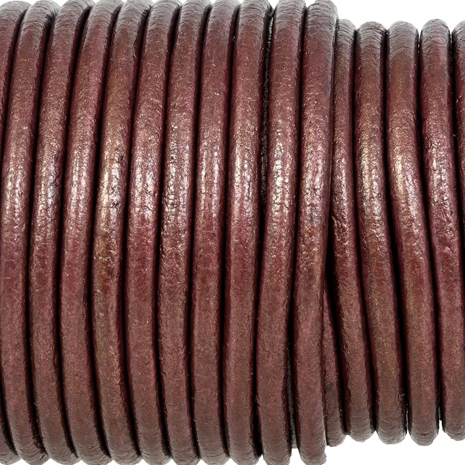 GENIQUE Real/Genuine Round Leather String Cord - Image 3