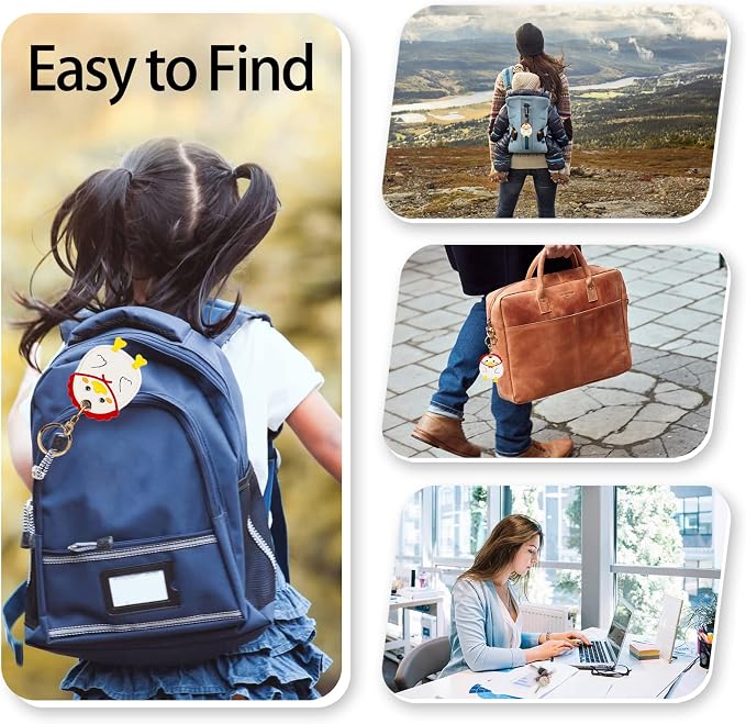 Leather Keychain Case Holder Compatible - Image 6