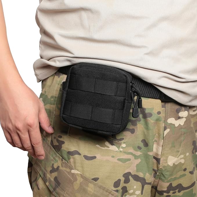 2 Pack Mini Tactical Molle Compact Ammo Pouch - Image 2