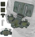Tactical Gear Plate Carrier Vest Accessories, MOLLE Phone Chest Mount Holder by Unknown