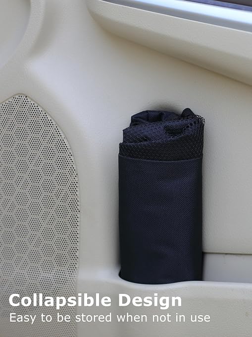 Ginsco New Leak-Proof Travel Trash Bag, Hanging Car Trash Can - Image 5
