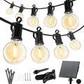 Minetom Solar Outdoor Lights - 38Ft 15 LED Waterproof Solar String Lights by Minetom