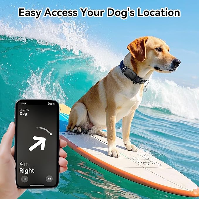 DDJ Dog Collar Holder for Tile Life360 Pro 2024 Bluetooth Tracker, Ultra Durable - Image 6