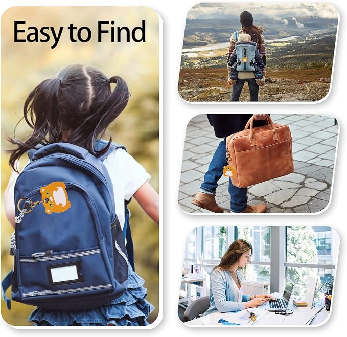 Leather Keychain Case Holder Compatible - Image 6