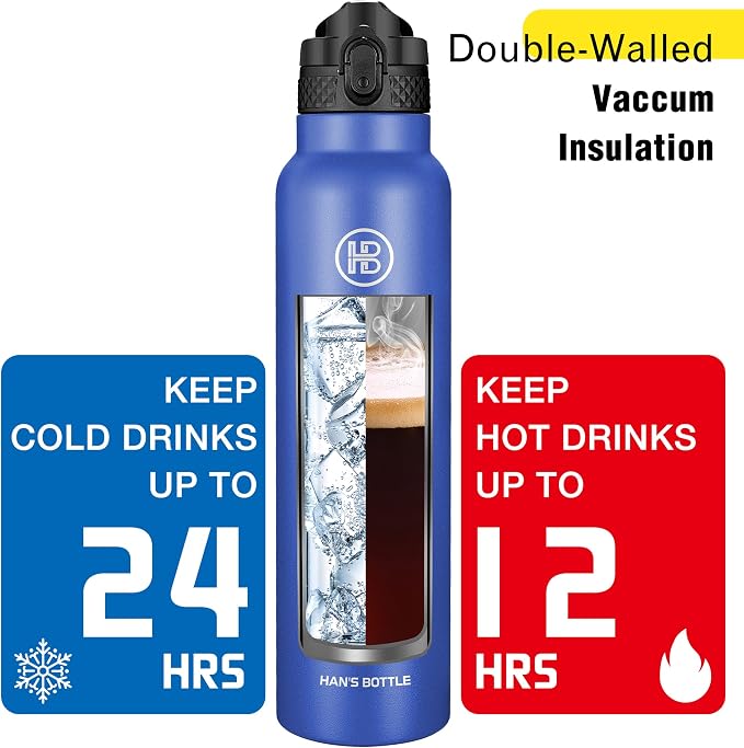 Han's Bottle Sports Water Bottle - 32 Oz - Image 6