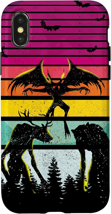 Cryptkin Cute Mothman Cryptid Map Case by Unknown