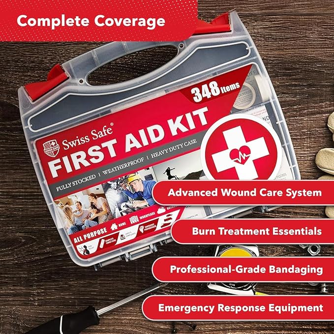 Swiss Safe 2-in-1 First Aid Kit - Image 6