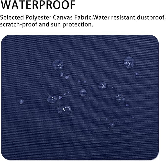 Gheeidau Canvas Repair Patch 9×11 Inch 3Pcs Waterproof Self-Adhesive Fabric - Image 2
