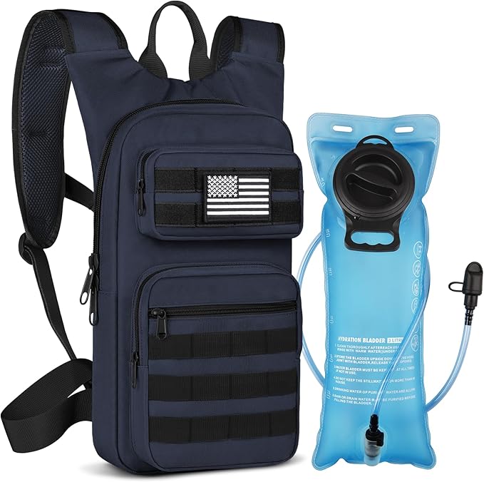NOOLA Hydration Backpack with 3L TPU Water Bladder, Tactical Molle Water by NOOLA