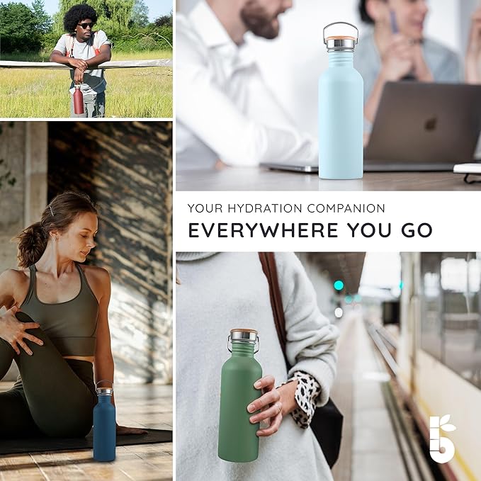 Bambaw Stainless Steel Water Bottle - Image 7