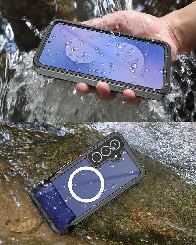 Miimall for Samsung Galaxy S25FE Phone Case Waterproof, 12FT Military Drop Proof - Image 7