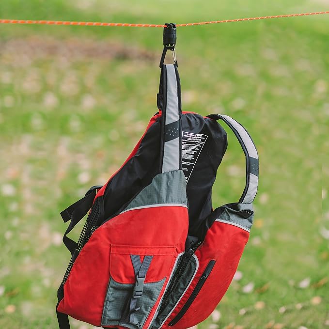 GEAR AID Camp Carabiner for Hanging Camping Towels, Speaker on a 550 Paracord - Image 6