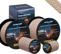 1000lb Paracord Rope, 4mm 12 Triple Strands Paracord, Heavy Duty Tactical by VITALUXE