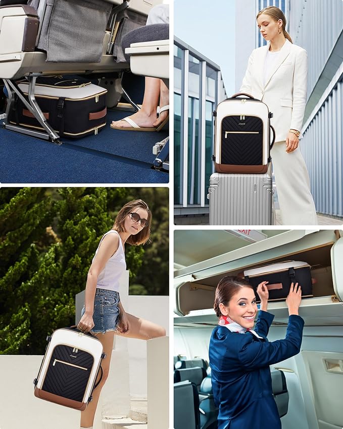 LOVEVOOK Large Travel Backpack for Women, TSA Carry on Backpack for Airplanes - Image 9