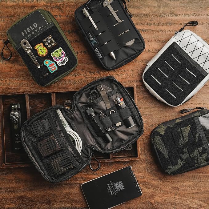 TACTICAL GEEK EDC Compact Waist Pocket Pouch, Men EDC Pouch Organizer, Utility - Image 6