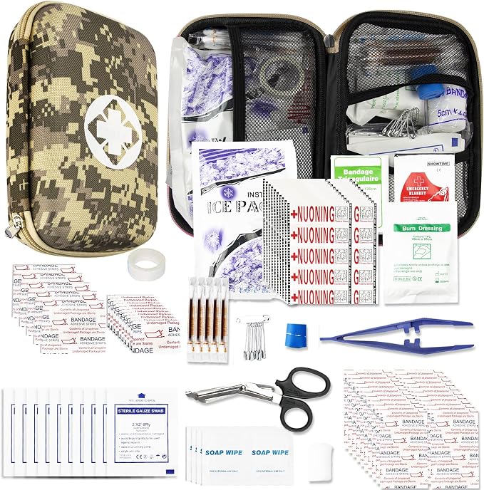 276Pcs Business First Aid Emergency Industrial First Aid Kits Basic Refill by AMORNING